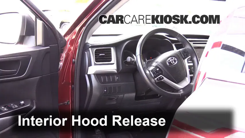 2014 Toyota Highlander LE 3.5L V6 Hood